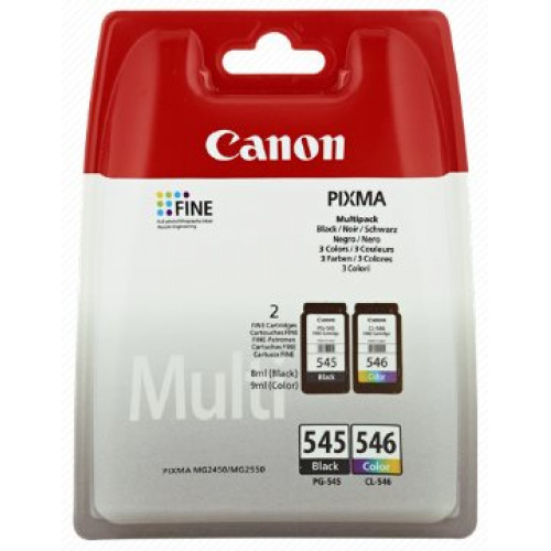 Canon PG-545 + CL-546 (8287B005) black + color - originálny